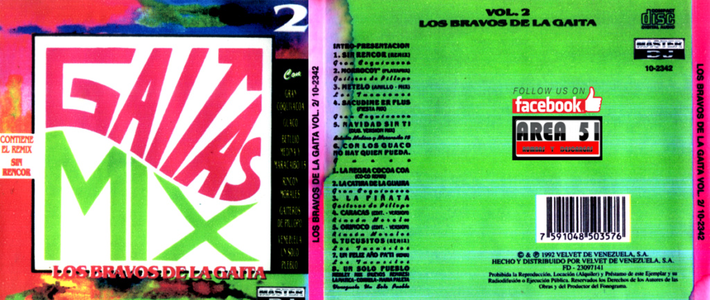 V.A. LOS BRAVOS DE LA GAITA VOL.2 - GAITAS MIX (1992) V_a_lo12
