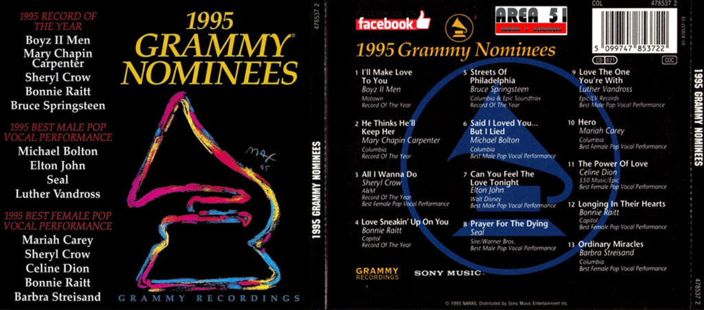 VA - 1995 GRAMMY NOMINEES (1995) Va_19911