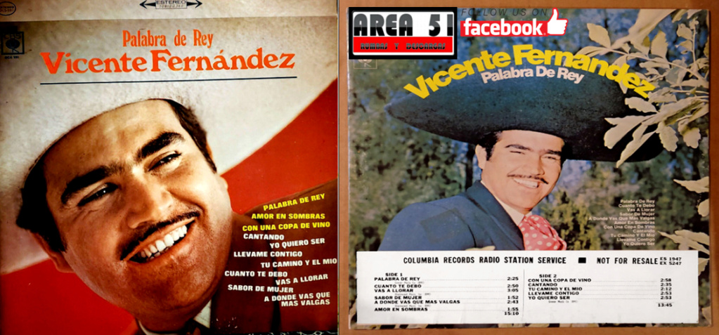 VICENTE FERNANDEZ - PALABRA DE REY (1969) Vicent29