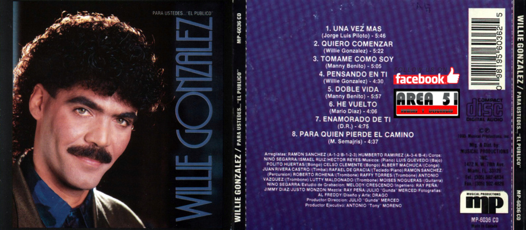 WILLIE GONZALEZ - PARA USTEDES...EL PUBLICO (1990) Willie16