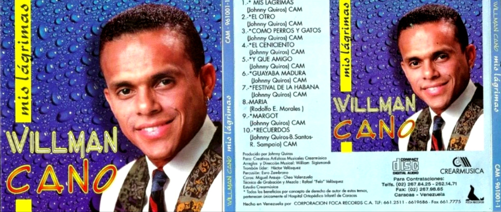 WILLMAN CANO - MIS LAGRIMAS (1995) Wilman11