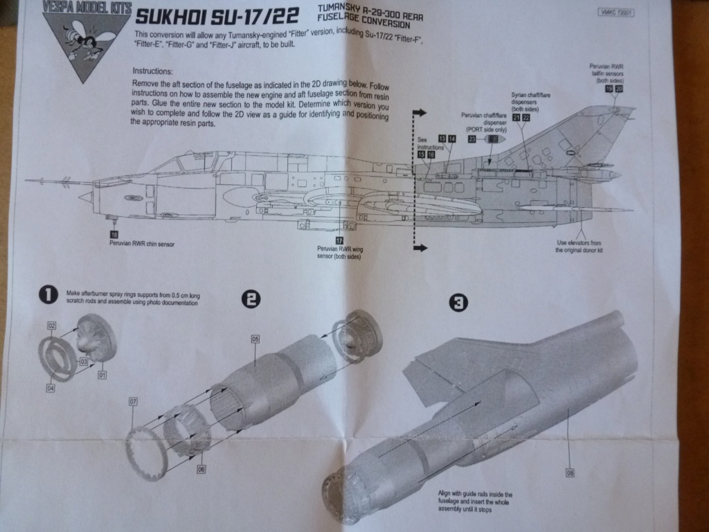 [Modelsvit + Vespa Model Kits] 1/72 Sukhoi Su-22 M3 J Fitter   -   conversion South Yemen AF  P1260221