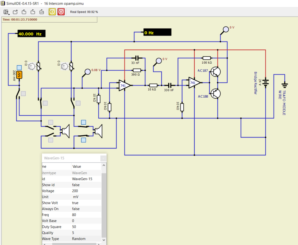 Opamp and Trafo circuit. 16_int12