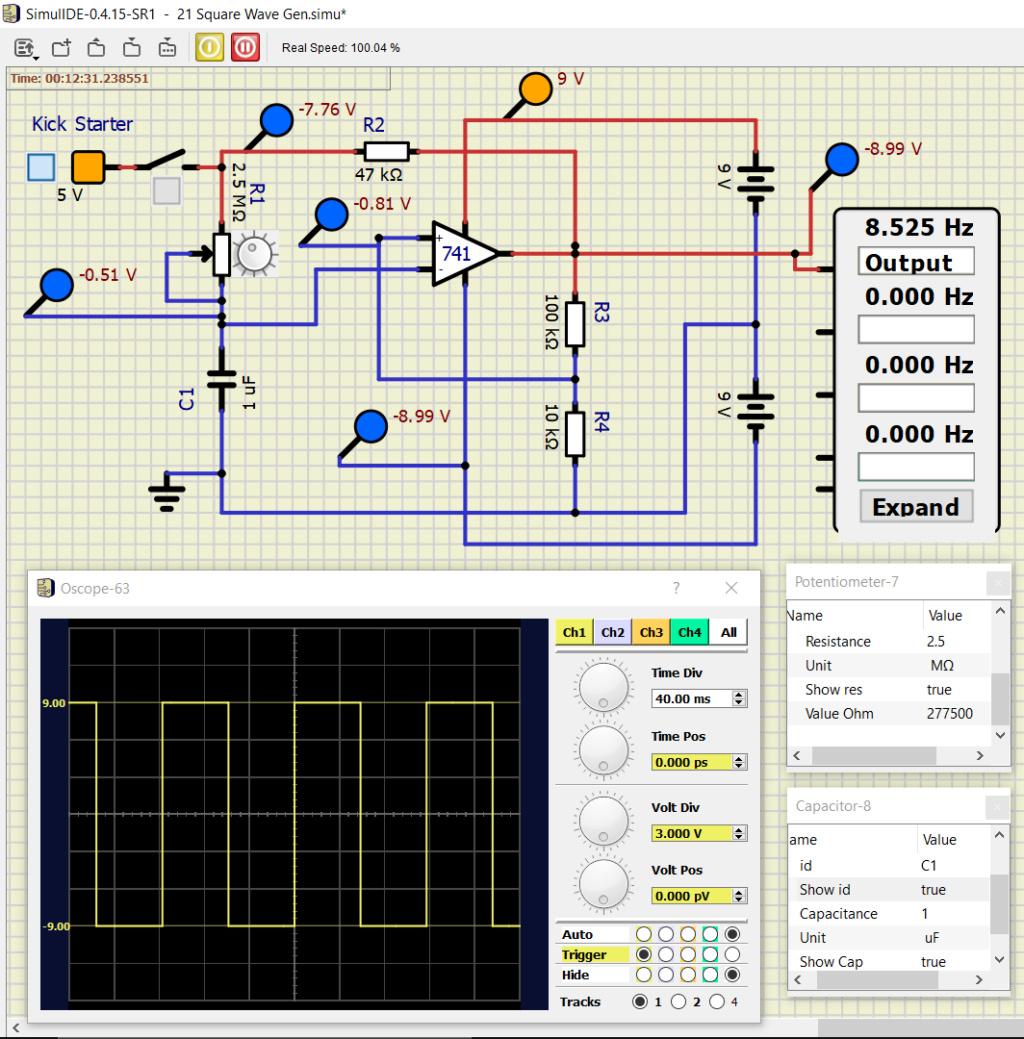 Opamp 741 simulations 21_squ10