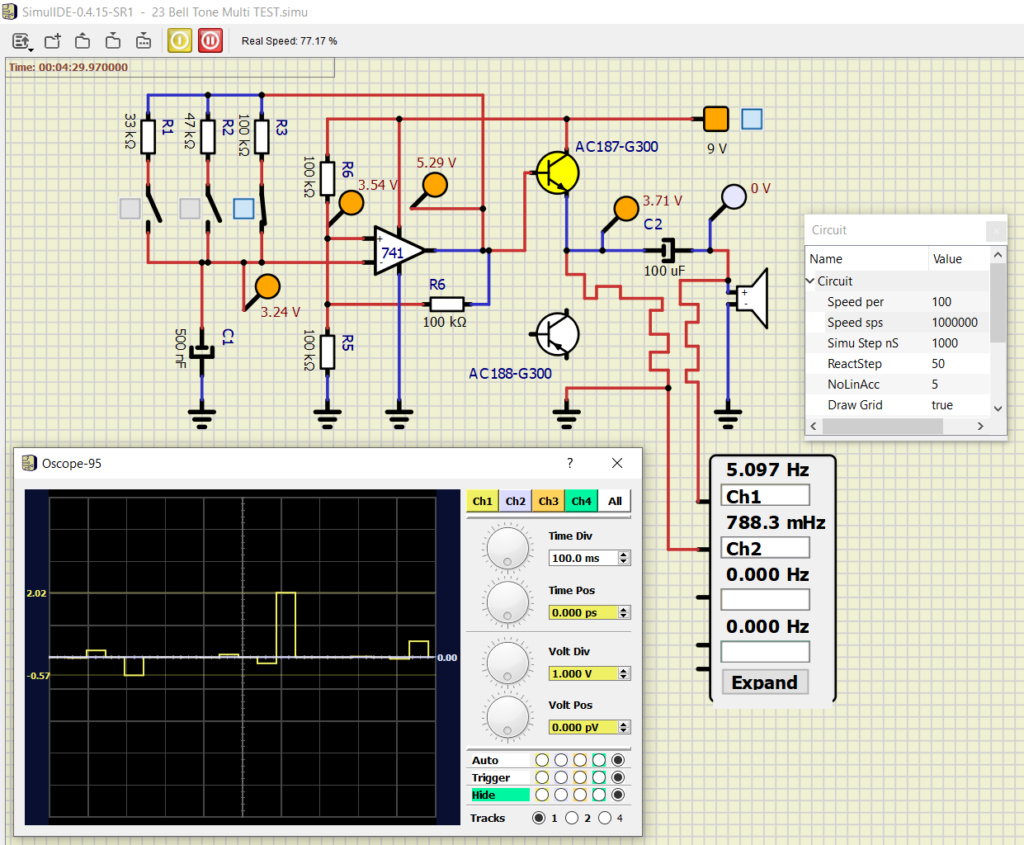 Opamp and Trafo circuit. 23_bel12