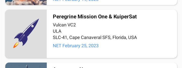 Vulcan Centaur VC2S (Peregrine & 2 KuiperSat) - CCSFS - 25.2.2023 Screen10