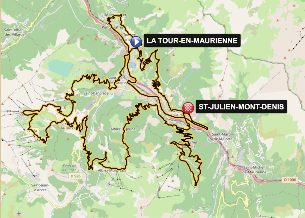 06.08.2022 Le Tour de Savoie Mont Blanc (La Maurienne Classic) FRA JOVWT 1 día Recorr11