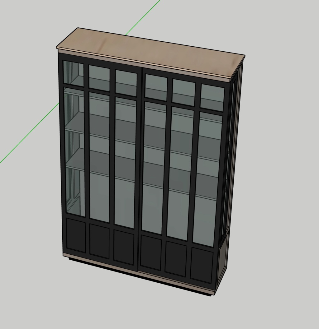  [ SKETCHUP objets ]  meuble a mettre en "solid" Non4510