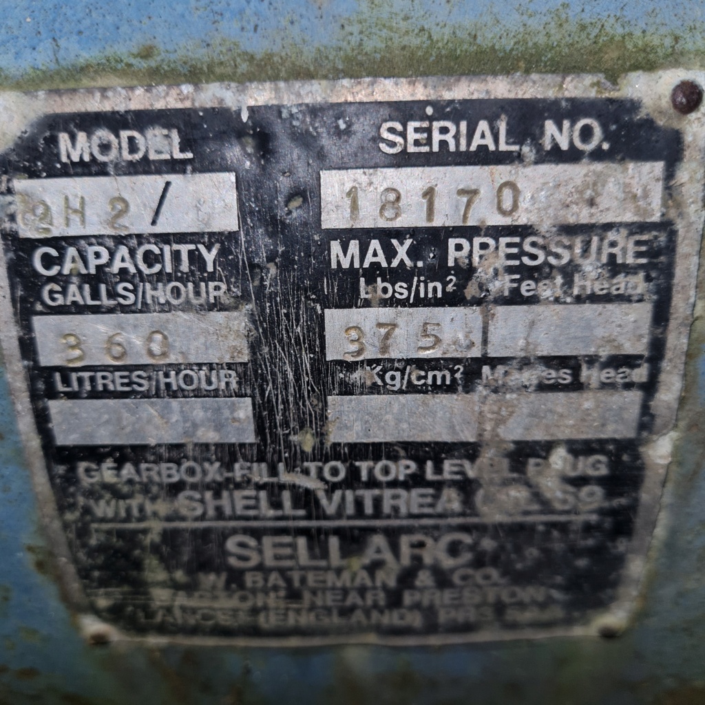 Sellarc 2H2 water pump for sale 20221210