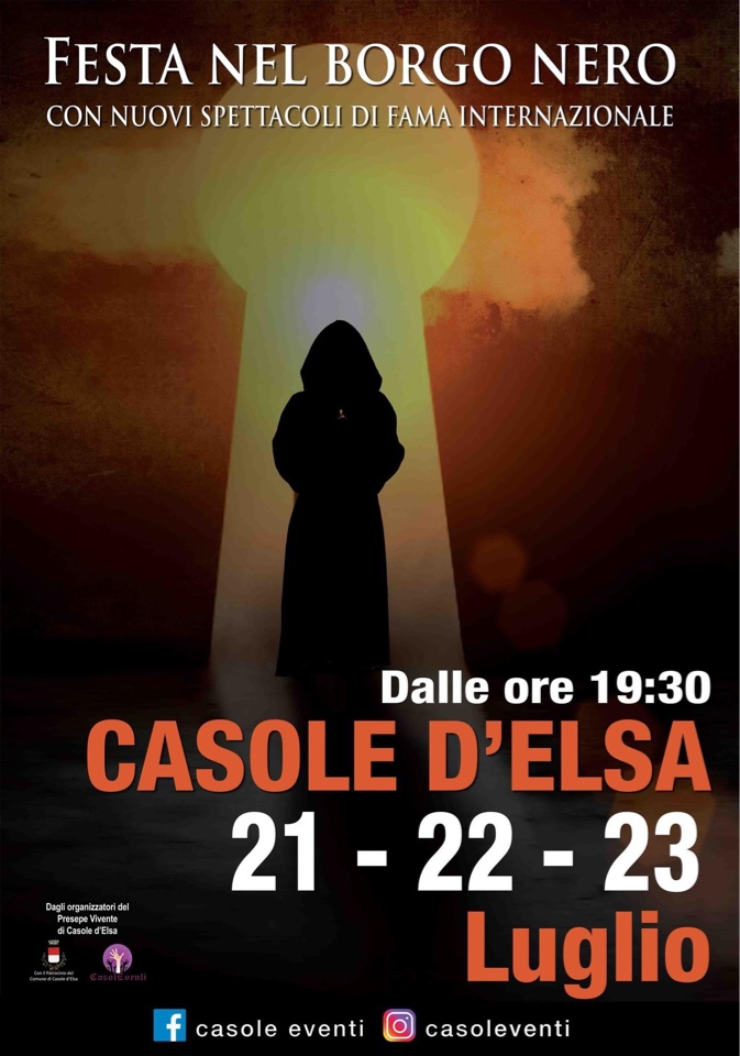 Festa del Borgo nero 21-22-23-Luglio-2023 Casole d'elsa (SI) Image-11