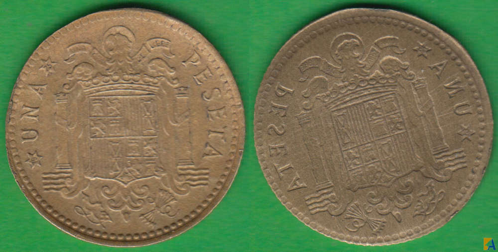 Peseta rubia 1975 (*80) con doble reverso. 1_pese10