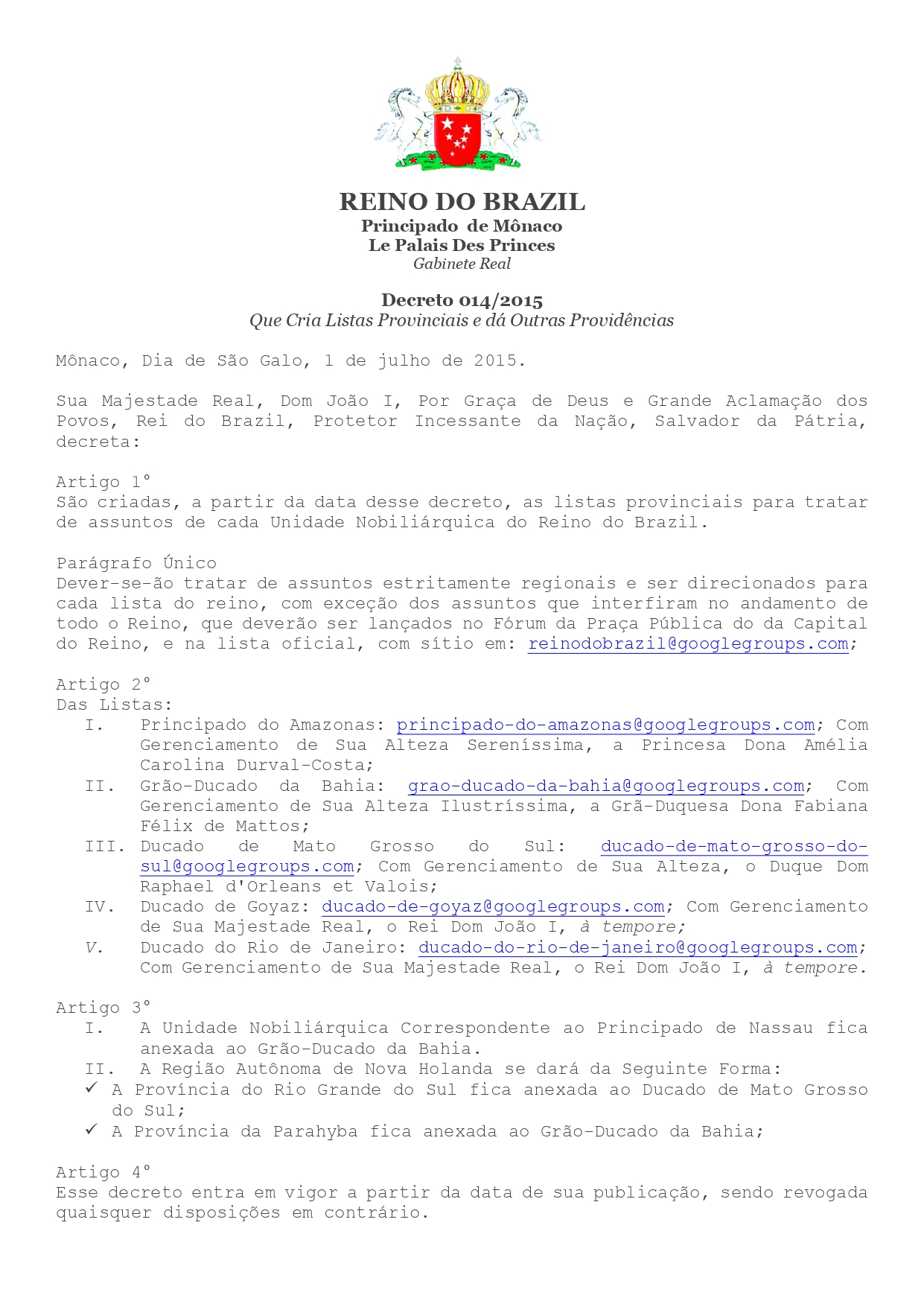 Decreto 014/2015 Decret41