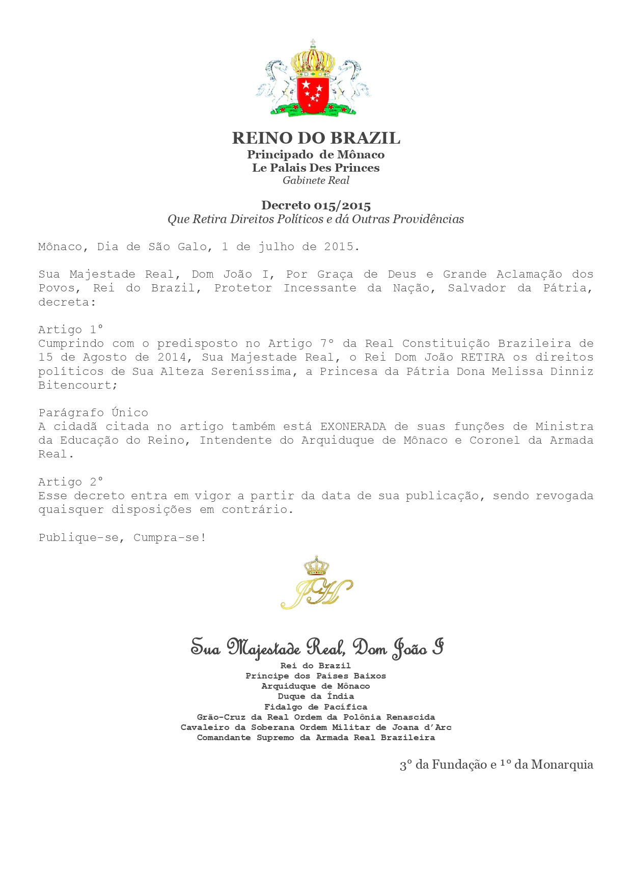 Decreto 015/2015 Decret42