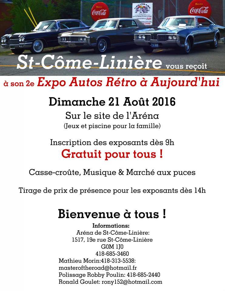 Expo Autos Rétro à aujourd'hui - St-Côme 21 août 2016 Expo_s10