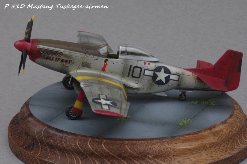 P 51 D Mustang Tuskegee airmen Airfix Imgp6916