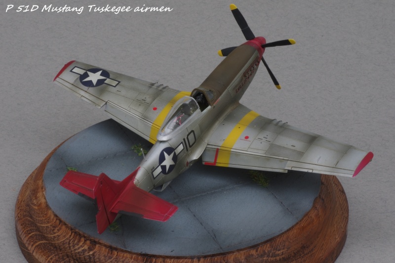 P 51 D Mustang Tuskegee airmen Airfix Imgp6917