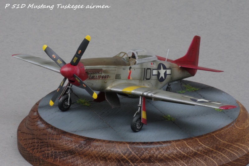 P 51 D Mustang Tuskegee airmen Airfix Imgp6918