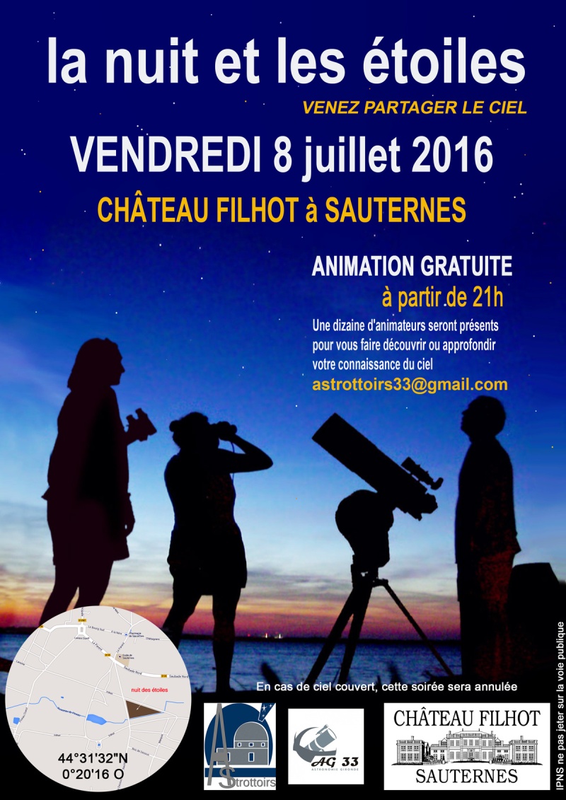 LA NUIT ET LES ETOILES vendredi 8 juillet 2016 Affich11