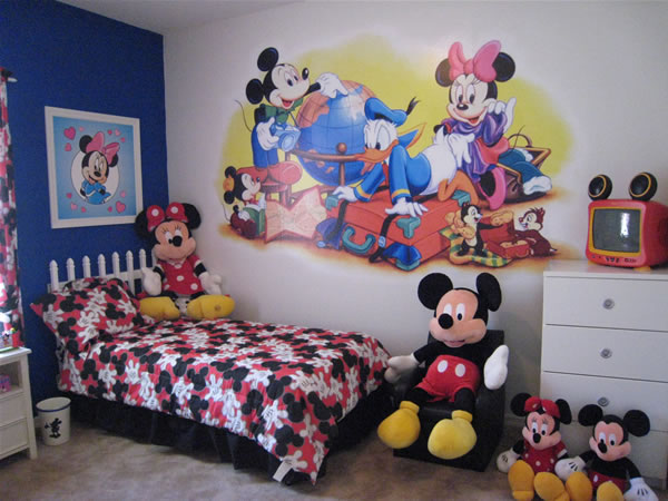 des chambres pour enfants à faire rêver Mickey10
