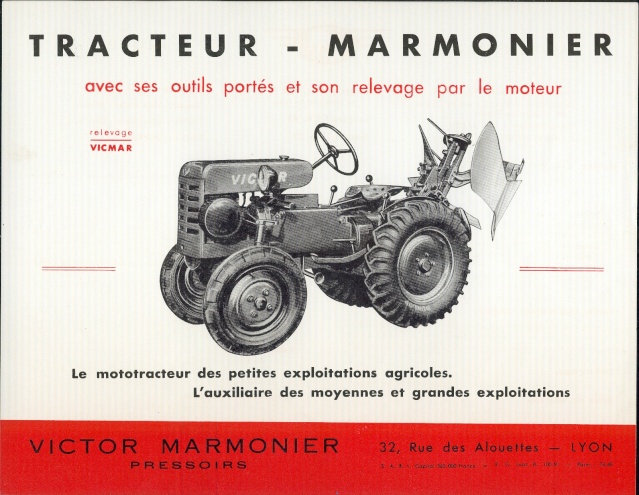 Recencement tracteurs VICMAR Vicmar10