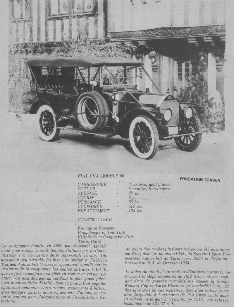 Les vielles Italiennes au Québec vs les vielles Italiennes en France - Page 4 Fiat1910