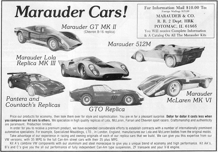 Les Québecois Grand Amateurs de Kit Car - Page 6 Maraud11