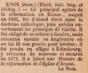 Jean Knox réformateur Ecossais. Konx_a10