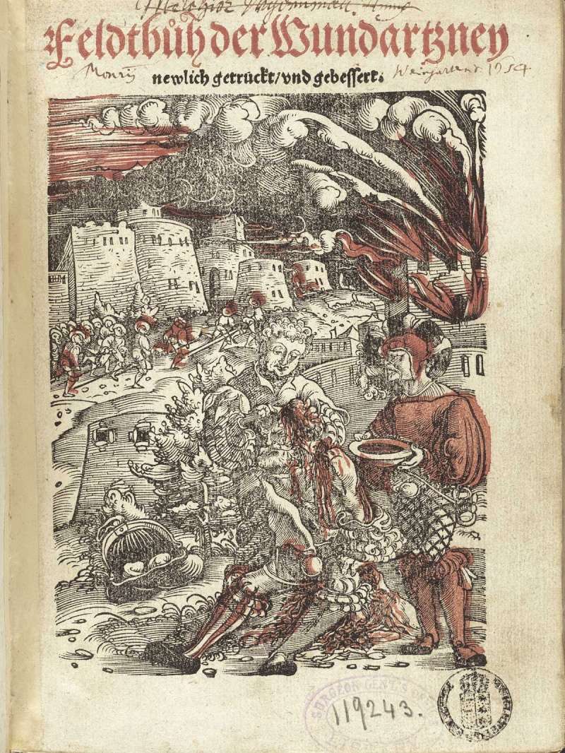 Médecine-Feldbuch der Wundarzney par Hans Von Gersdorff 1517 Fel610