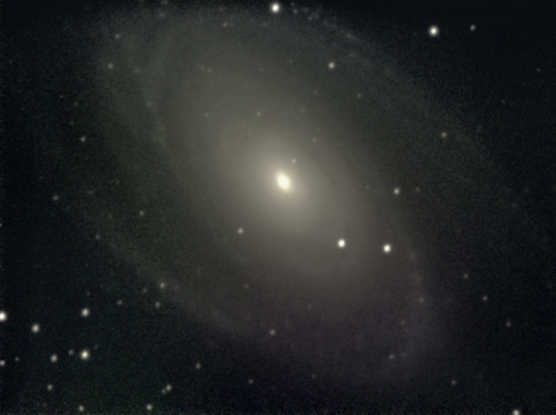 Essai en visuel assisté avec une Atik Infinity.... M82-3110