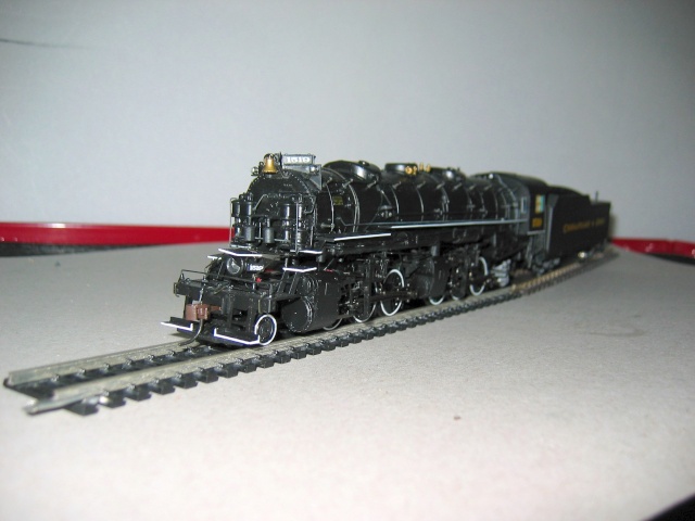 la 2-6-6-2 CHESAPEAKE & OHIO de Bachmann Spectrum 2-6-6-11