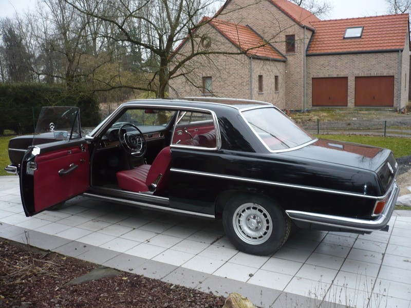 a vendre w114 250 ce 1969 noir et cuir rouge!!!!!! P1030715