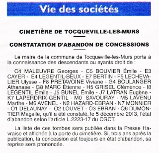 Ebran - Histoire des communes - Tocqueville-les-Murs 2016-017