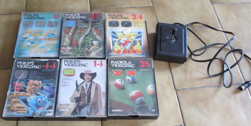 [VDS] cartouches Videopac - NES - TV Boy Img_1010