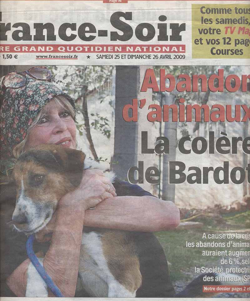 Abandon d'animaux - la colre de Bardot Bardot10