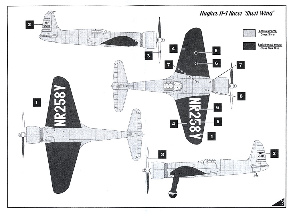 Hughes H-1B Racer "Short wing version" (Planet Models) H-1_no10