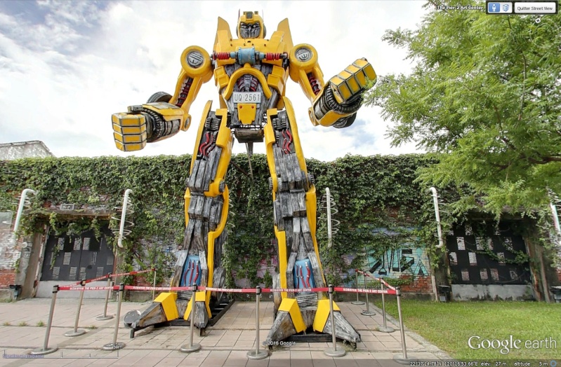 Sculpture de Transformer (Art center) à Yancheng - Taïwan Sans_169