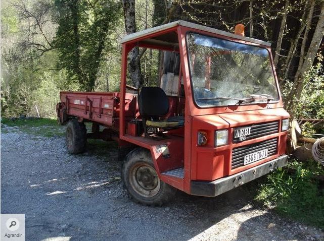 Transporter AEBI TP45 et REFORM METRAC à vendre aux enchères en Savoie 01102