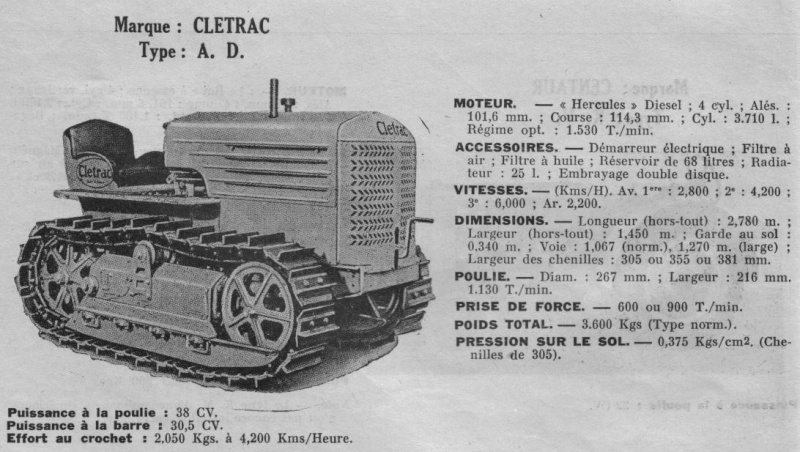 CLETRAC la chenille américaine - Page 5 1146