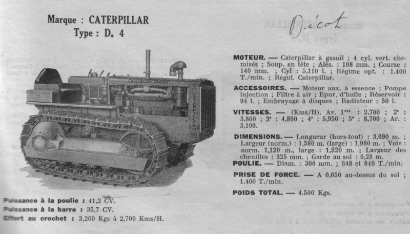 CATERPILLAR  (chenilles en français !) 290