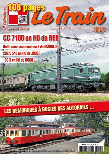 Rame SNCF dans la revue le Train 338-0010