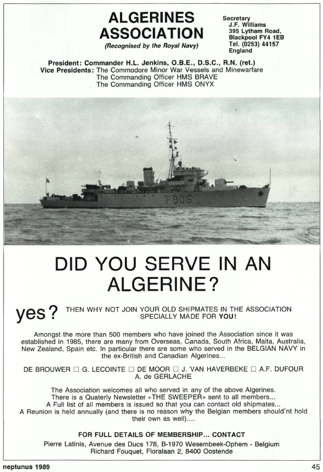 Divers : Algerine class minesweeper + PLAN et monument - Page 4 Algeri10