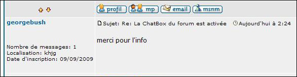 La ChatBox du forum est activée Forum_17
