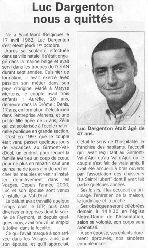Déces - Overlijden (1) - Page 7 Luc_da10