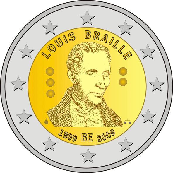 2  COMMEMORATIVE 2009  200 ans de Louis Braille Braill10