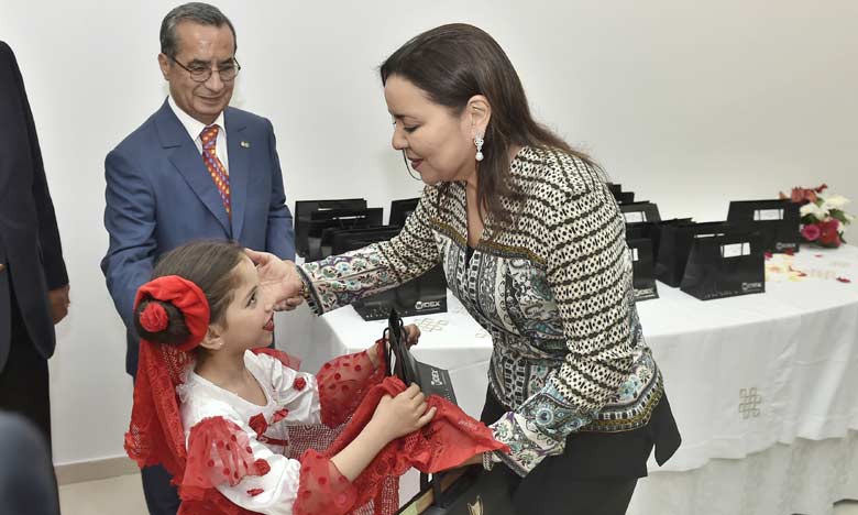 S.A.R. la Princesse Lalla Asmae préside à Rabat la cérémonie de fin d'année scolaire de la Fondation Lalla Asmae pour enfants Sar-la11