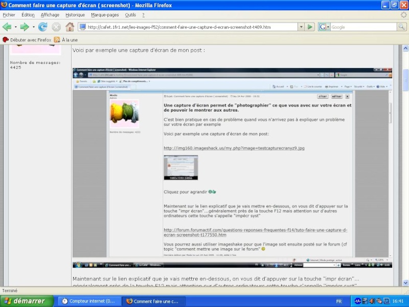 capture - Faire une capture d'écran ( screenshot) - Page 5 Cafet10