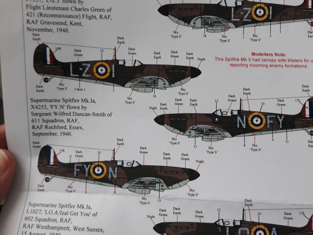Spitfire Mk1 Tamiya 1/48 - Page 4 20201346