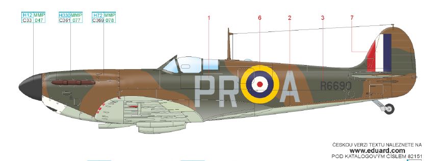 Spitfire Mk1 Tamiya 1/48 - Page 4 Eduard10