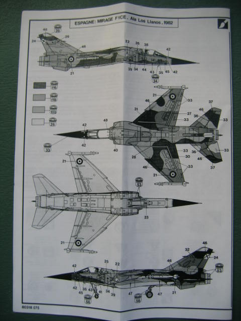 [CONCOURS PAYS EXOTIQUES 2009] MIRAGE F1C  DECO ESPAGNOLE  [heller (airfix)]  1/72 (VINTAGE)  (mf1c) Strghs14