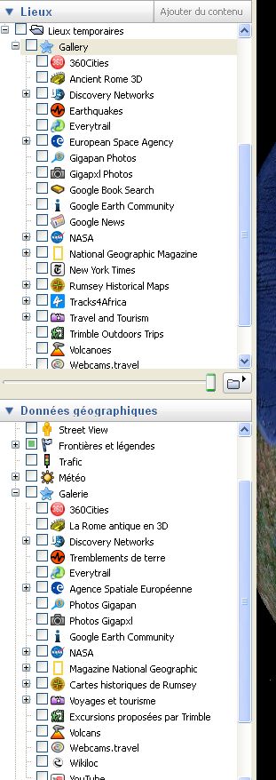 La GALERIE de Google Earth Captu273